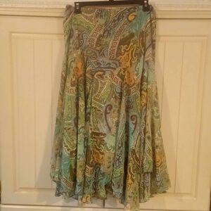 Newsworthy pull on skirt